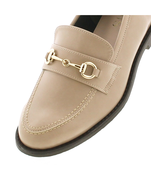 JELLY BEANS（ジェリービーンズ）の「【レイン対応】金具ビットレインローファー(309-7237)JELLY BEANS(ジェリービーンズ)（レインシューズ・レディース・ブラック/アイボリー/ダークブラウン/ブラック系その他・22/22.5/23/23.5/24/24.5/25）」の9枚目の写真