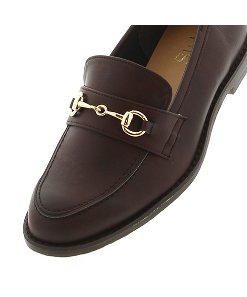 JELLY BEANS（ジェリービーンズ）の「【レイン対応】金具ビットレインローファー(309-7237)JELLY BEANS(ジェリービーンズ)（レインシューズ・レディース・ブラック/アイボリー/ダークブラウン/ブラック系その他・22/22.5/23/23.5/24/24.5/25）」の10枚目の写真