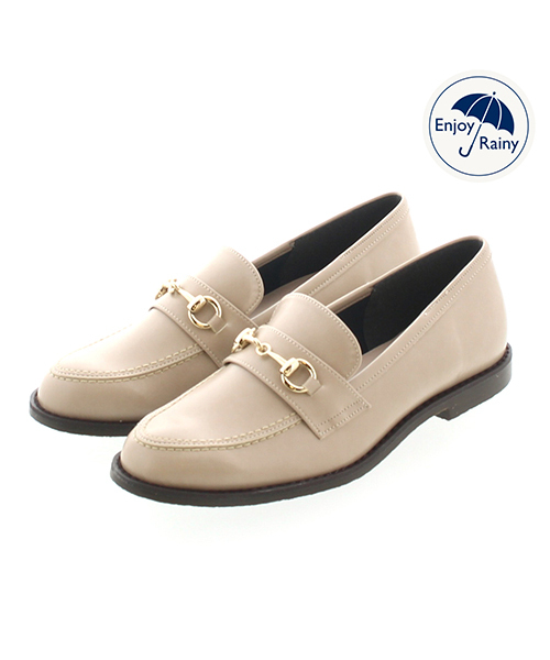 JELLY BEANS（ジェリービーンズ）の「【レイン対応】金具ビットレインローファー(309-7237)JELLY BEANS(ジェリービーンズ)（レインシューズ・レディース・ブラック/アイボリー/ダークブラウン/ブラック系その他・22/22.5/23/23.5/24/24.5/25）」の13枚目の写真