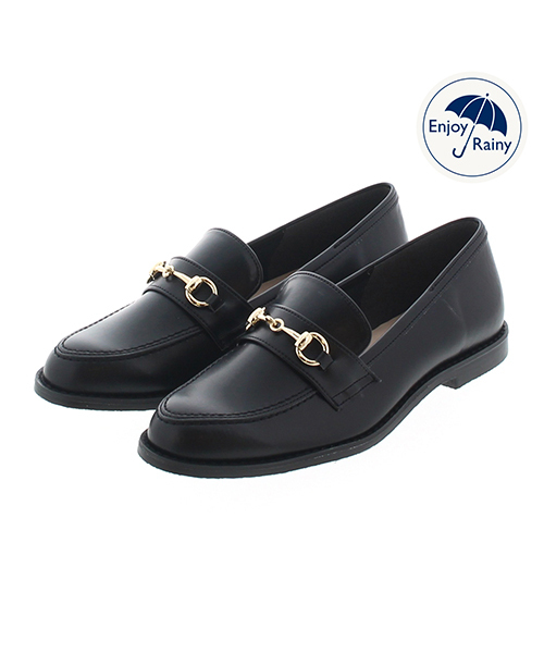 JELLY BEANS（ジェリービーンズ）の「【レイン対応】金具ビットレインローファー(309-7237)JELLY BEANS(ジェリービーンズ)（レインシューズ・レディース・ブラック/アイボリー/ダークブラウン/ブラック系その他・22/22.5/23/23.5/24/24.5/25）」の14枚目の写真