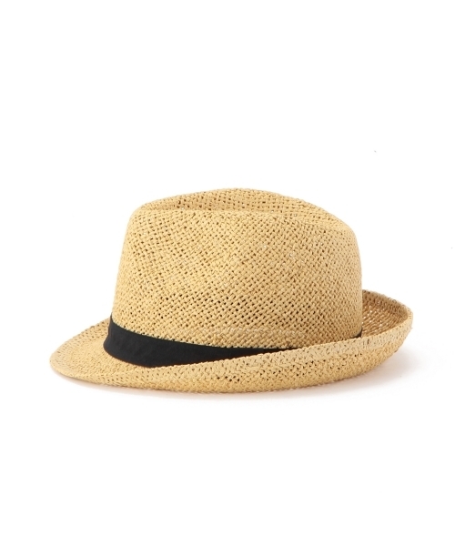 green label relaxing(グリーンレーベルリラクシング)の「SOLID PAPER BLUES ハット ◆(ハット・メンズ・ベージュ/ブラック/ダークブラウン/ネイビー・フリー)」の6枚目の写真