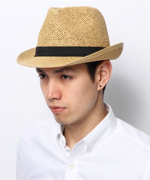 green label relaxing(グリーンレーベルリラクシング)の「SOLID PAPER BLUES ハット ◆(ハット・メンズ・ベージュ/ブラック/ダークブラウン/ネイビー・フリー)」の11枚目の写真