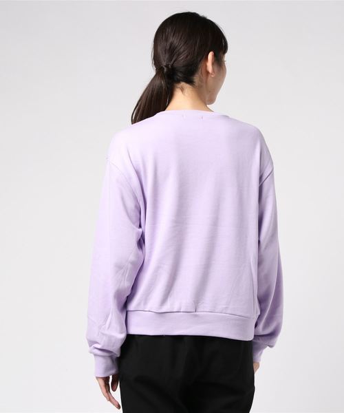 WC（ダブル シー）の「WC/ザウルス刺繍スウェット（トレーナー）（スウェット・レディース・ホワイト/パープル/ライトパープル/ブラック・FREE）」の6枚目の写真