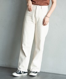 Aunt Marie's | AUNT MARIE'S コットンストレートパンツ(その他パンツ)