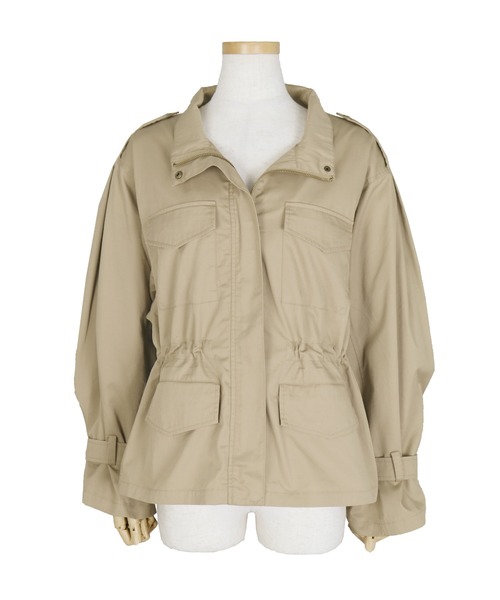 reca（レカ）の「【zozotown限定】ビックキャンディ袖ミリタリー