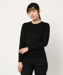 AMERICAN HOLIC | ベーシックリブニットプルオーバー(ニット/セーター)