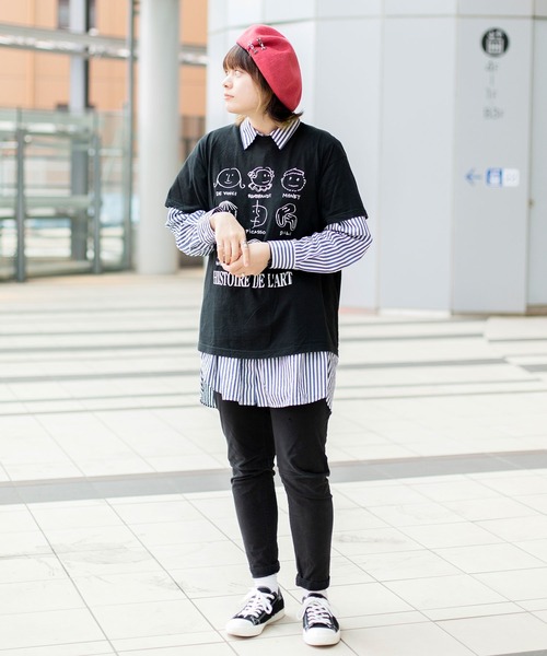 CA4LA（カシラ）の「MERET SS4（ハンチング/ベレー帽・メンズ・ブラック/グレー/ピンク/ブルー/グレー系その他/グリーン・ONESIZE）」の17枚目の写真