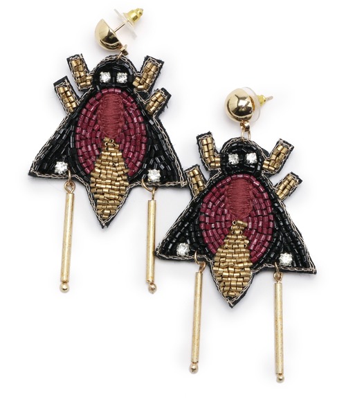 misto accessories(ミストアクセサリーズ)の「インセクトピアス(ピアス(両耳用)・レディース・ブラック/ホワイト・FREE)」の9枚目の写真
