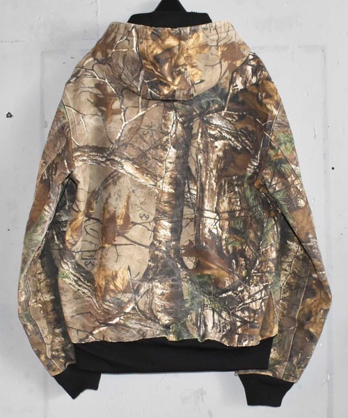 Carhartt（カーハート）の「【ヴィンテージ古着】Carhartt/カーハート アクティブパーカー リアルツリー迷彩（ブルゾン・メンズ・カーキ・SMALL）」の8枚目の写真