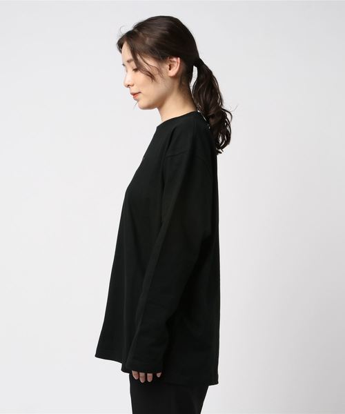 WC（ダブル シー）の「WC/バタフライ刺繍ロンT（Tシャツ/カットソー・レディース・ブラック/ピンク/オレンジ/ブルー/ホワイト・FREE）」の7枚目の写真