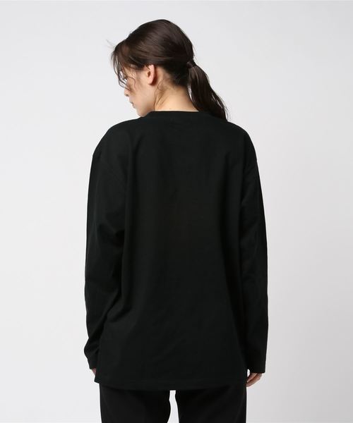 WC（ダブル シー）の「WC/バタフライ刺繍ロンT（Tシャツ/カットソー・レディース・ブラック/ピンク/オレンジ/ブルー/ホワイト・FREE）」の8枚目の写真