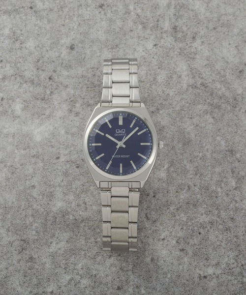 Q&Q（キューアンドキュー）の「Ｑ＆Ｑ（アナログ腕時計・メンズ・シルバー/ブルー系その他/ゴールド/レッド系その他/ブラック×ゴールド/ブラック×シルバー/シルバー×ゴールド/グリーン系その他/ブルー系その他2/シルバー系その他・FREE）」の18枚目の写真