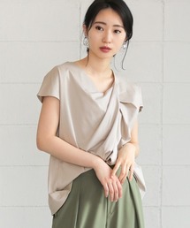 綿シルケット2wayバックシャンプルオーバー