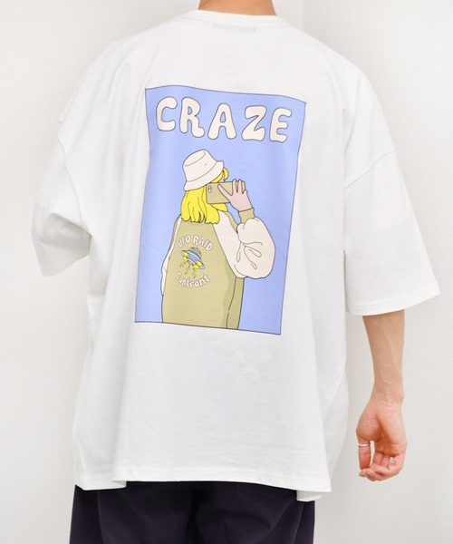 kutir(クティール)の「アソートプリントTシャツ(Tシャツ/カットソー・メンズ・ホワイト/チャコールグレー/ライトグレー/ライトブルー/ブラック/グレー/オフホワイト/サックスブルー/グリーン/ライトグリーン/その他/ラベンダー/ホワイト系その他・SMALL/MEDIUM/LARGE)」の4枚目の写真