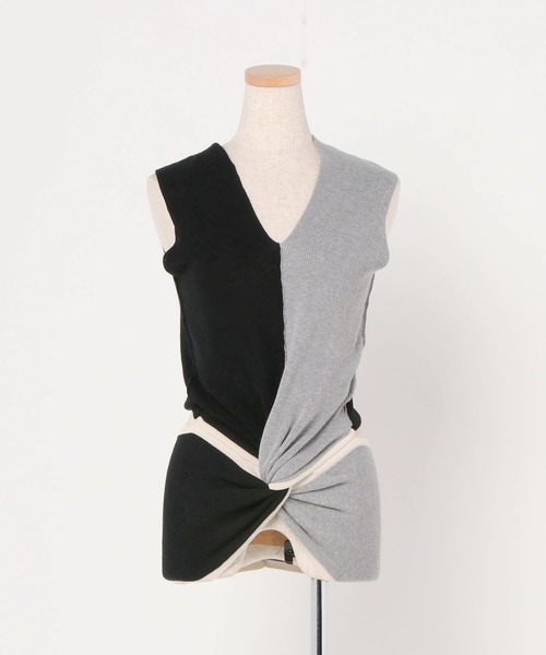 MAISON FLANEUR（メゾンフラネウール）の「【W】【it】【MAISON FLANEUR】NSニット（ニット/セーター・レディース・ブラック・40）」の3枚目の写真