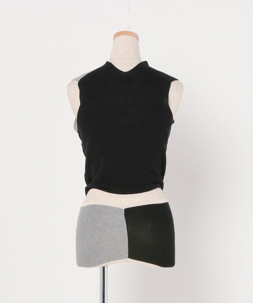 MAISON FLANEUR（メゾンフラネウール）の「【W】【it】【MAISON FLANEUR】NSニット（ニット/セーター・レディース・ブラック・40）」の4枚目の写真