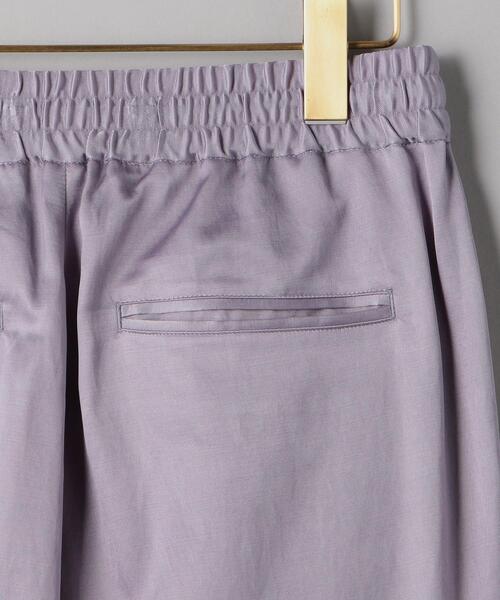 BEAUTY&YOUTH UNITED ARROWS（ビューティーアンドユースユナイテッドアローズ）の「BY サテンドローストリングパンツ -ウォッシャブル-（その他パンツ・レディース・ブラウン/ベージュ/ブラック/ライラック・LARGE/SMALL/MEDIUM）」の14枚目の写真