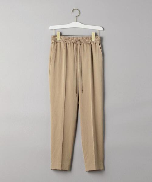 BEAUTY&YOUTH UNITED ARROWS（ビューティーアンドユースユナイテッドアローズ）の「BY サテンドローストリングパンツ -ウォッシャブル-（その他パンツ・レディース・ブラウン/ベージュ/ブラック/ライラック・LARGE/SMALL/MEDIUM）」の22枚目の写真