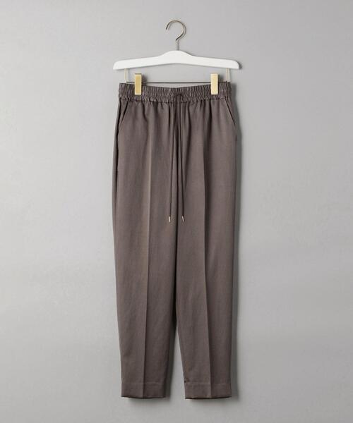 BEAUTY&YOUTH UNITED ARROWS（ビューティーアンドユースユナイテッドアローズ）の「BY サテンドローストリングパンツ -ウォッシャブル-（その他パンツ・レディース・ブラウン/ベージュ/ブラック/ライラック・LARGE/SMALL/MEDIUM）」の20枚目の写真
