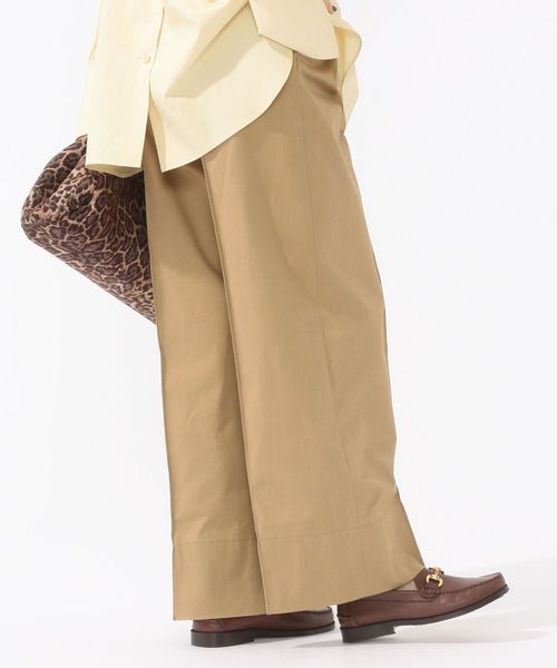 SHIPS(シップス)の「セミワイドチノパンツ(その他パンツ・レディース・オリーブ/キャメル・38/36)」の16枚目の写真