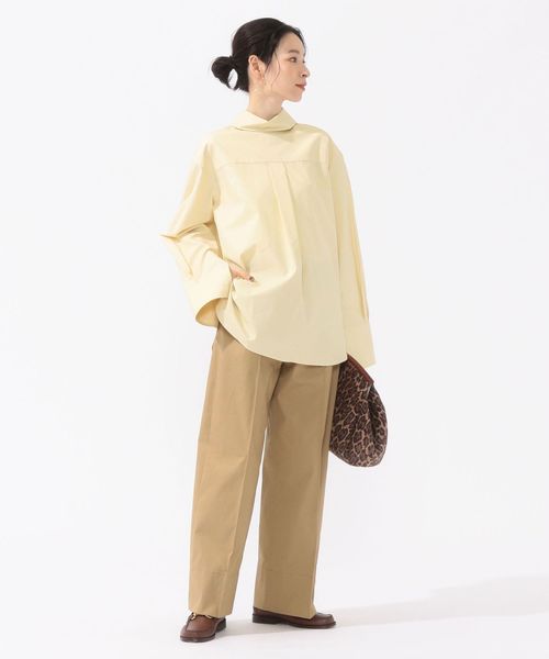 SHIPS(シップス)の「セミワイドチノパンツ(その他パンツ・レディース・オリーブ/キャメル・38/36)」の17枚目の写真