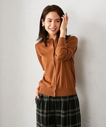 COMME CA ISM（コムサイズム）の「クルーネック ニットカーディガン（カーディガン/ボレロ）」