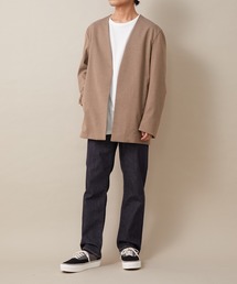 ADAM ET ROPE' | 【Carreman】ルームジャケット(ノーカラージャケット)