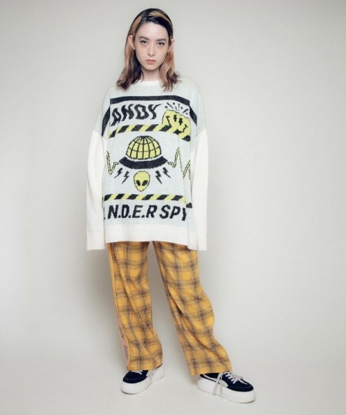 Candy Stripper（キャンディストリッパー）の「DILLY CHECK パンツ