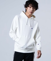 WEGO/Champion 起毛刺繍プルパーカー