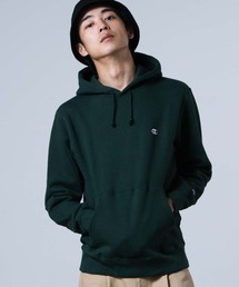 WEGO/Champion 起毛刺繍プルパーカー