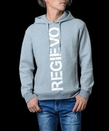 【REGIEVO】REGIEVOロゴプリントプルパーカー フーディー