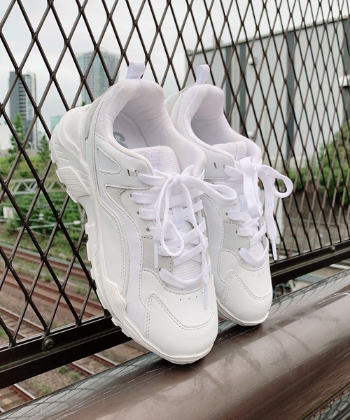 AKIII CLASSIC（アキクラシック）の「AKIII CASPER(アキ・キャスパー)（スニーカー・レディース・オフホワイト/ブラック・M/L/LL）」の2枚目の写真