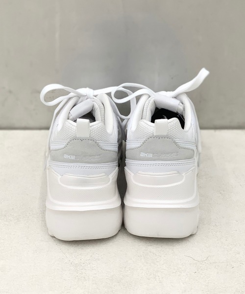 AKIII CLASSIC（アキクラシック）の「AKIII CASPER(アキ・キャスパー)（スニーカー・レディース・オフホワイト/ブラック・M/L/LL）」の5枚目の写真