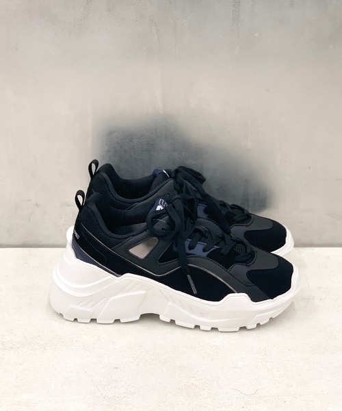 AKIII CLASSIC（アキクラシック）の「AKIII CASPER(アキ・キャスパー)（スニーカー・レディース・オフホワイト/ブラック・M/L/LL）」の7枚目の写真