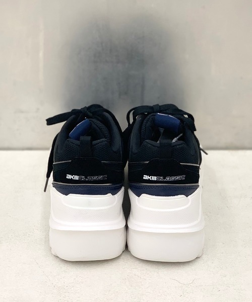 AKIII CLASSIC（アキクラシック）の「AKIII CASPER(アキ・キャスパー)（スニーカー・レディース・オフホワイト/ブラック・M/L/LL）」の8枚目の写真