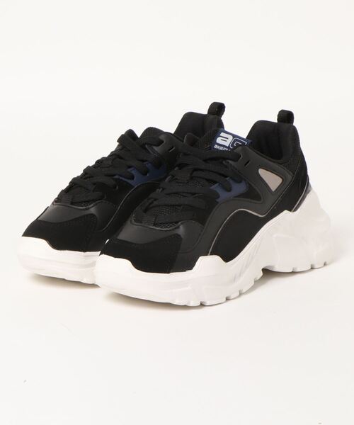 AKIII CLASSIC（アキクラシック）の「AKIII CASPER(アキ・キャスパー)（スニーカー・レディース・オフホワイト/ブラック・M/L/LL）」の10枚目の写真