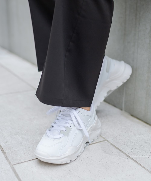 AKIII CLASSIC（アキクラシック）の「AKIII CASPER(アキ・キャスパー)（スニーカー・レディース・オフホワイト/ブラック・M/L/LL）」の18枚目の写真