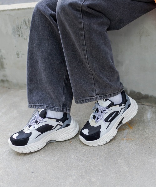 AKIII CLASSIC（アキクラシック）の「AKIII CASPER(アキ・キャスパー)（スニーカー・レディース・オフホワイト/ブラック・M/L/LL）」の14枚目の写真