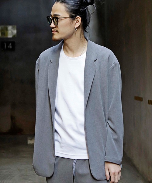 【セール】【セットアップ対応】梨地ジャケット（テーラードジャケット）｜RATTLE TRAP（ラトルトラップ）