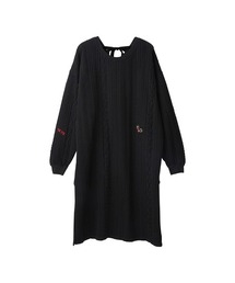 HYSTERIC GLAMOUR | HYS CAT刺繍 ワンピース(ワンピース)