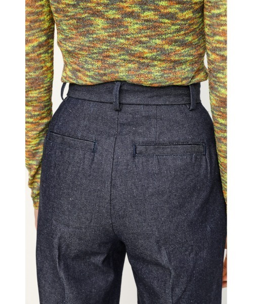 SLY（スライ）の「DENIM CP SLIM STRAIGHT デニム センター