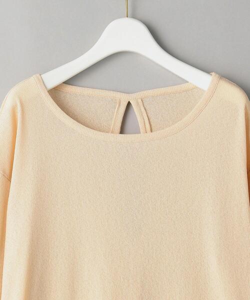 BEAUTY&YOUTH UNITED ARROWS（ビューティーアンドユースユナイテッドアローズ）の「BY ポリエステルバックシャーリングカットソー（Tシャツ/カットソー・レディース・ライトピンク/ブラック/ホワイト・FREE）」の19枚目の写真