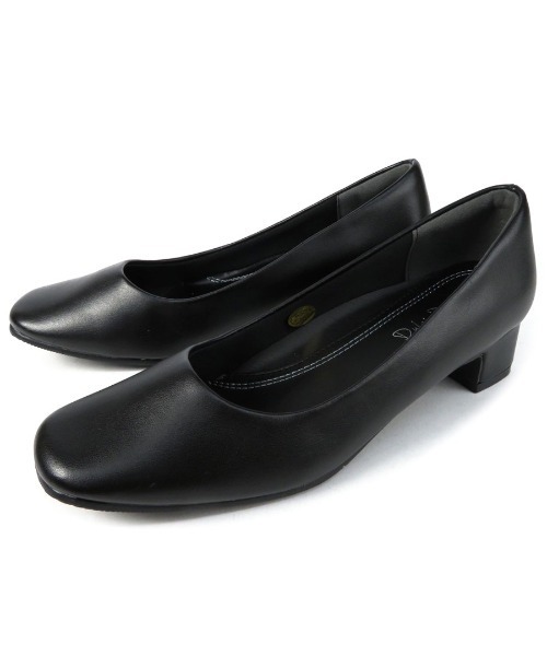 DULCIS REGALO（ドルキス レガロ）の「DulcisRegalo(ドルキスレガロ) 屈曲ソールリクルート パンプス （3.5cmヒール）（パンプス・レディース・ブラック・26/21.5/24/22/24.5/25/25.5/23/23.5/22.5）」の5枚目の写真