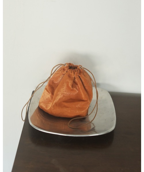 TODAYFUL（トゥデイフル）の「ミニサテンパース（ハンドバッグ・レディース・オリーブ/パープル/オレンジ・FREE）」の3枚目の写真