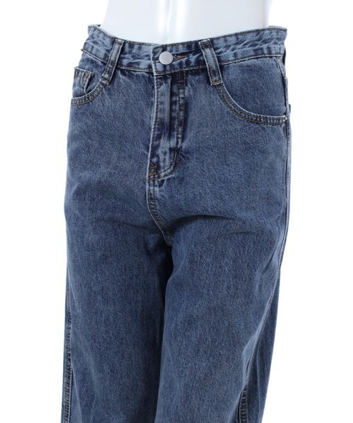 fifth(フィフス)の「サイドスリットストレートデニム(デニムパンツ・レディース・ブルー・SMALL/MEDIUM/LARGE)」の5枚目の写真