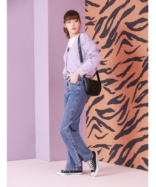 fifth(フィフス)の「サイドスリットストレートデニム(デニムパンツ・レディース・ブルー・SMALL/MEDIUM/LARGE)」の9枚目の写真