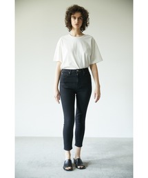 CRYSTAL bd short black denim（クリスタルブレンドショートブラックデニム）