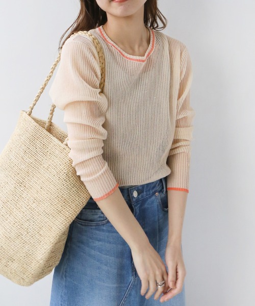 JOURNAL STANDARD relume - JOURNAL STANDARD relume シアーモヘヤミックスプルオーバー JOURNAL STANDARD relume｜サマーニットプルオーバー | Rakuten