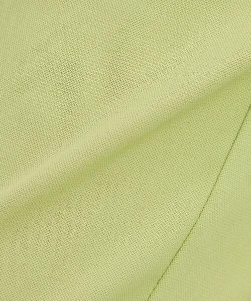 green label relaxing（グリーンレーベルリラクシング）の「FFC キュプラ / Ny ラチネ ストレッチ パンツ（その他パンツ・レディース・ブラック/ナチュラル/ライム/パープル・38/36/34）」の12枚目の写真