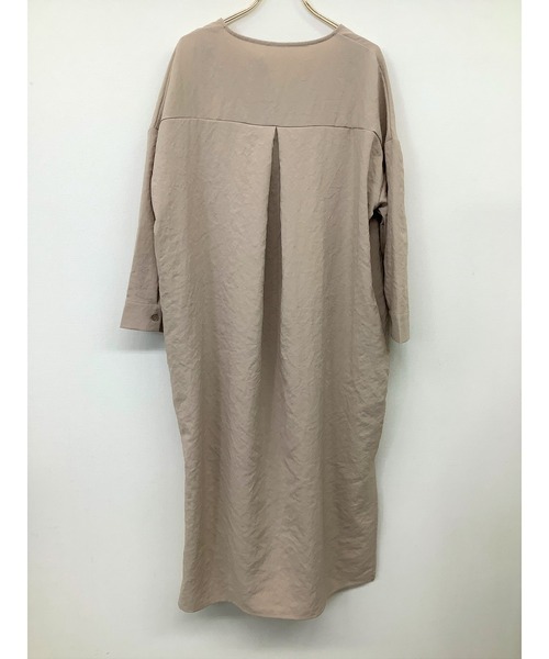 ulu（ウル）の「Skipper design dress（ワンピース・レディース・ブラック/ベージュ・FREE）」の4枚目の写真